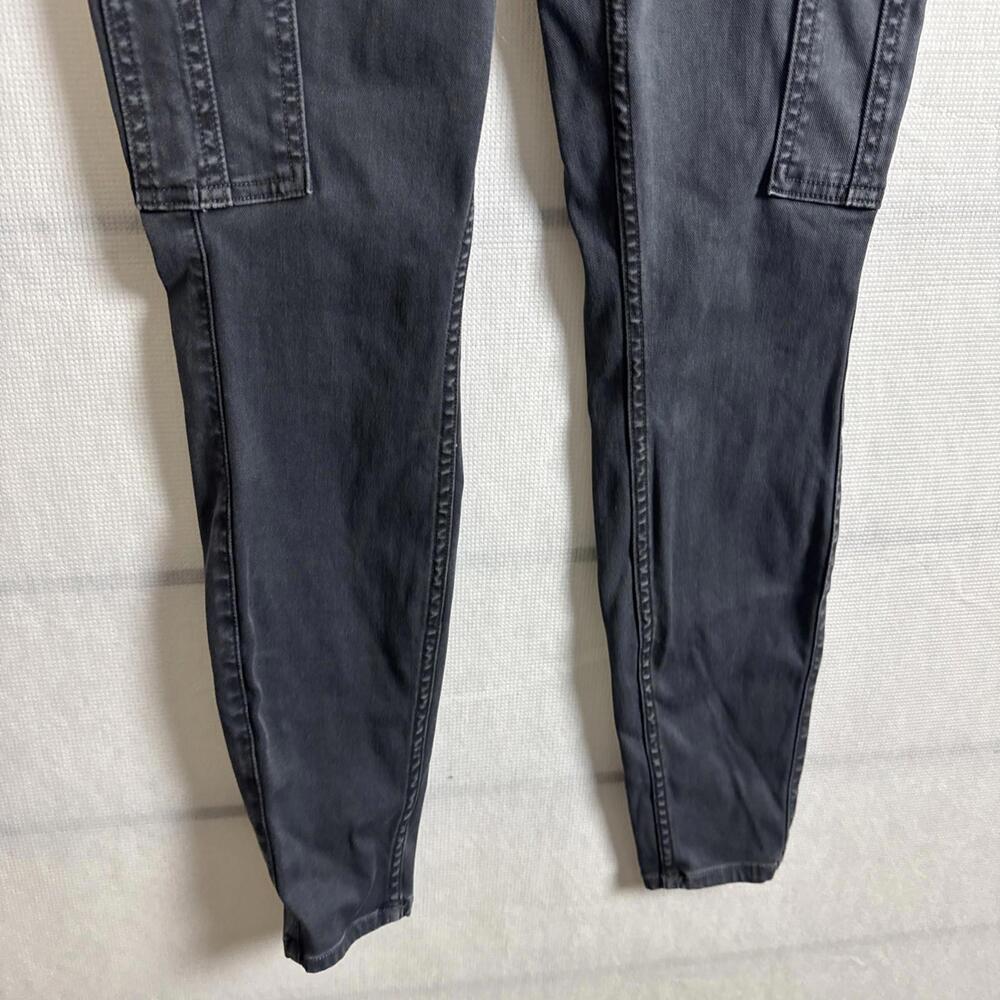 Spanx Women’s Size Small Solid Gray Stretch Twill… - image 5